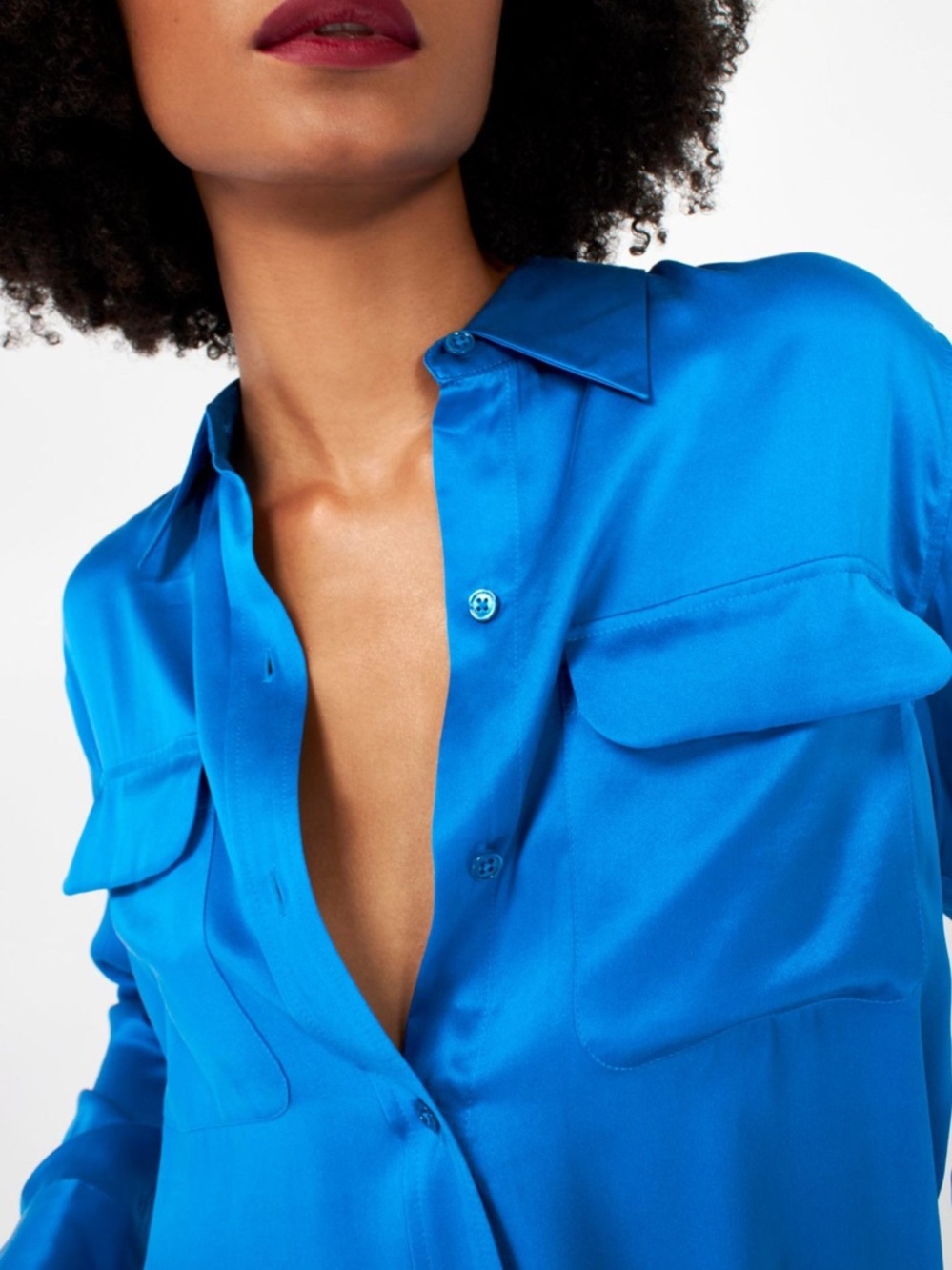 NWT Equipment Femme Signature 100% Silk Blouse